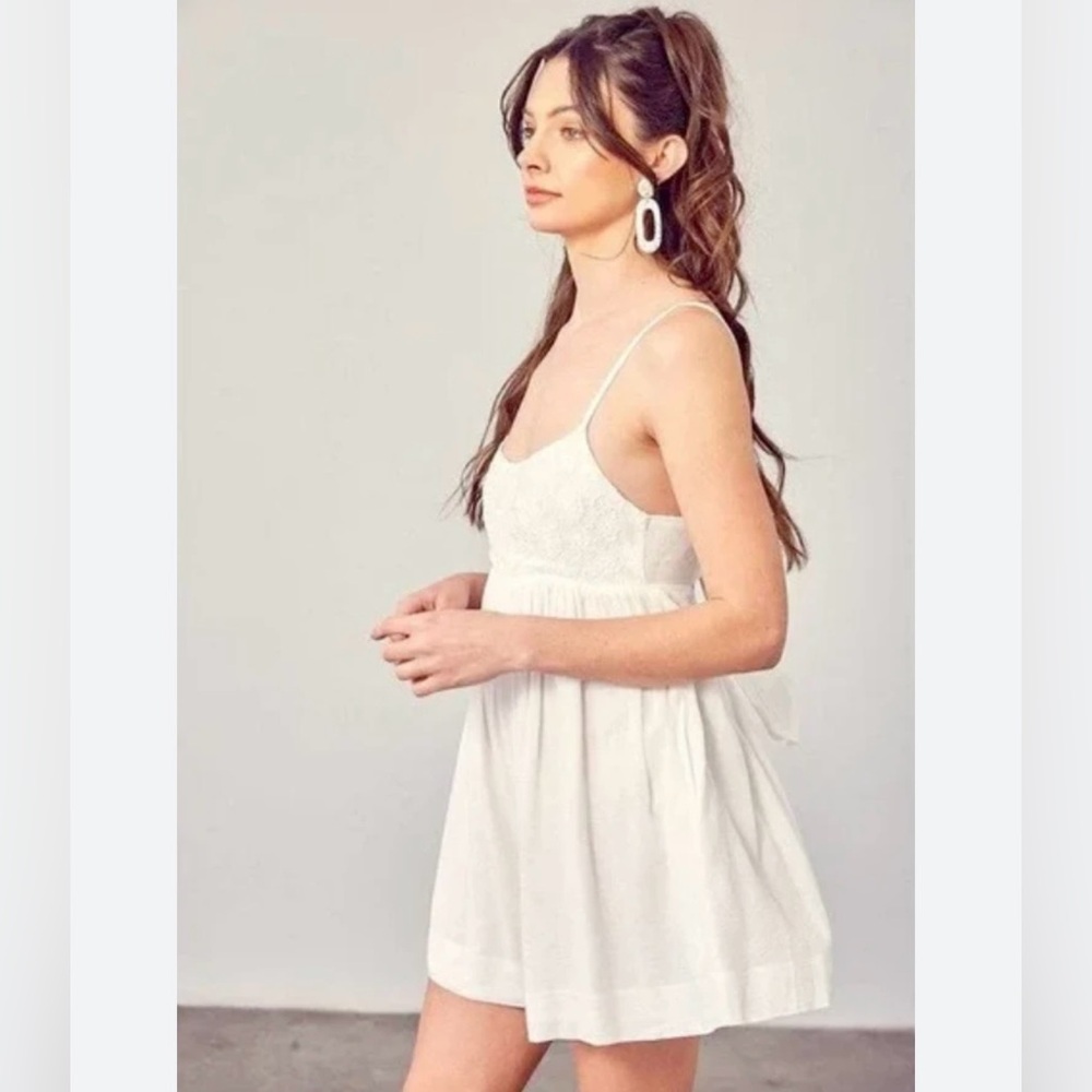 2. NWT Mustard Seed Elegant White Romper